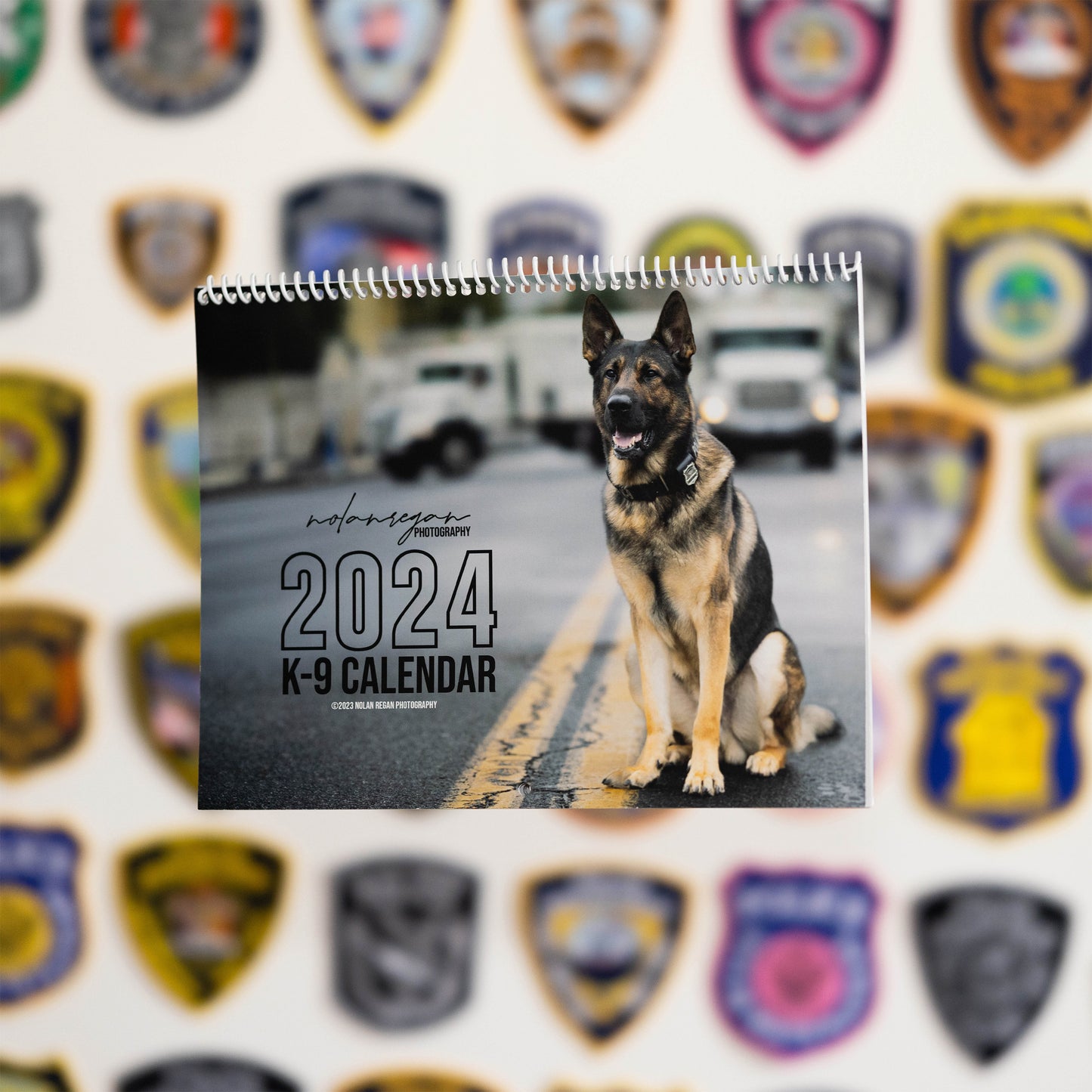 2024 Nolan Regan Photography Police K9 Calendar